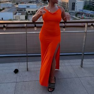 Orange Sundress